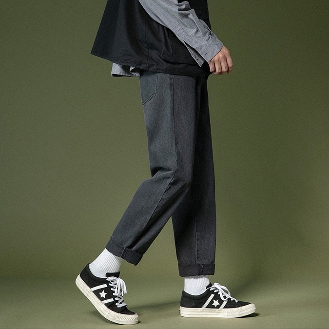 Quần baggy nam quần jean nam ống rộng suông đứng chất bò cao cấp PATADO TR01 | BigBuy360 - bigbuy360.vn