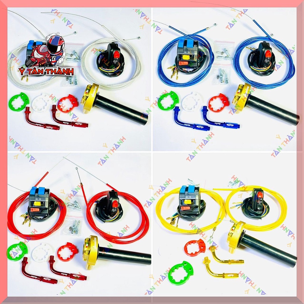 bộ cùm tăng tốc domino vàng có cùm FZ và on off