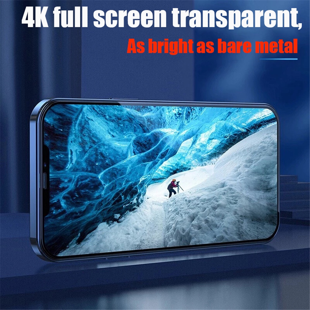 Miếng Dán Hydrogel Mềm Trong Suốt Bảo Vệ Toàn Màn Hình Cho iP 14 13 12 Mini Plus 11 Pro XS Max X XR
