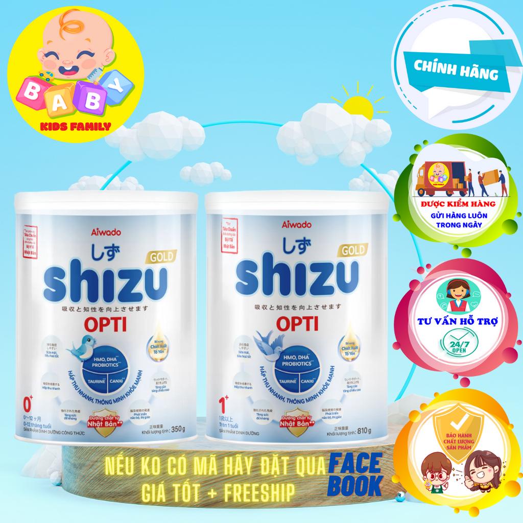 Sữa Shizu Opti Gold Aiwado 810gr Giúp Bé Tăng Cân Khoẻ Mạnh