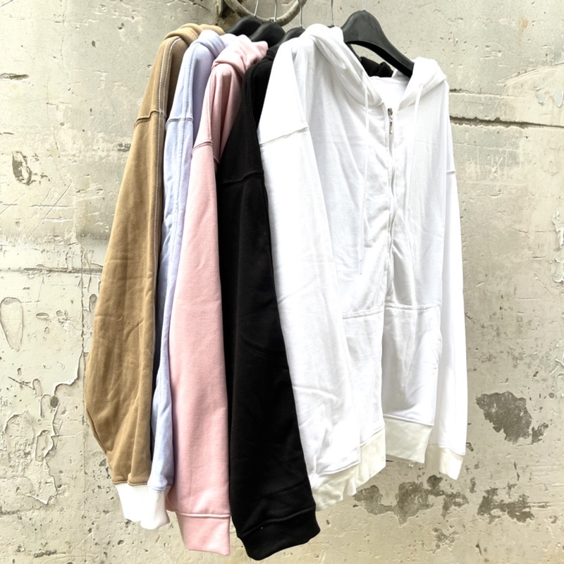 Áo khoác Oversize cho cả Nam Nữ : “Basic Oversize Fullzip Hoodie”