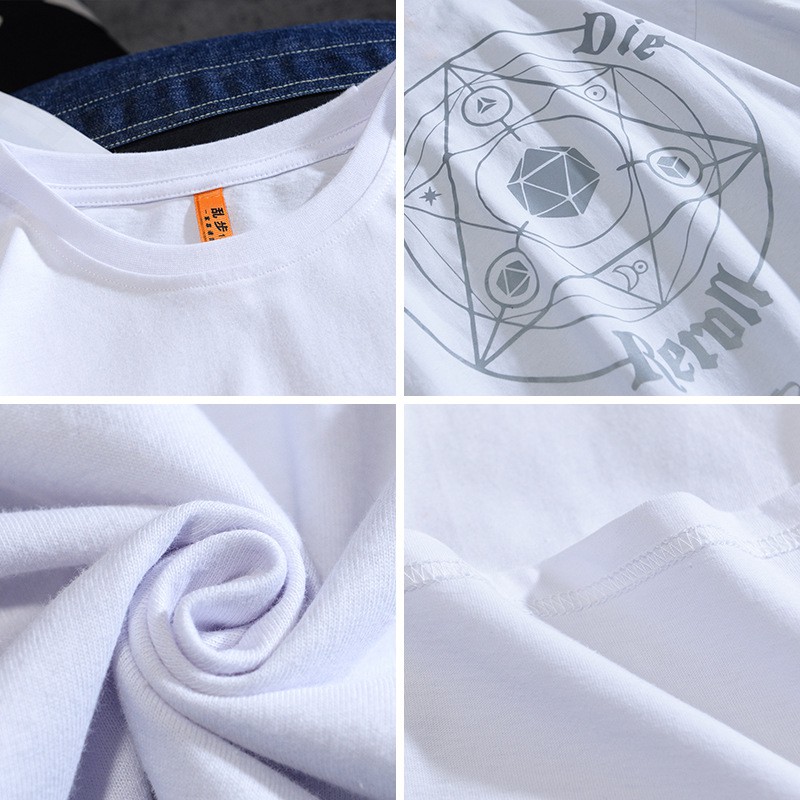 Áo thun tay lỡ MIN06 , áo phông Unisex form rộng phản quang phong cách Ulzzang chất liệu Cotton co giãn .