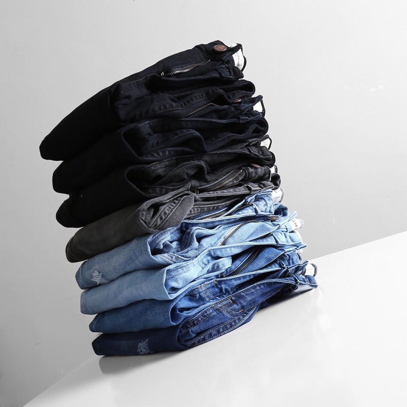 SALE 35% Quần jean nam  02 mẫu thời trang cao cấp QUẦN JIN co giản