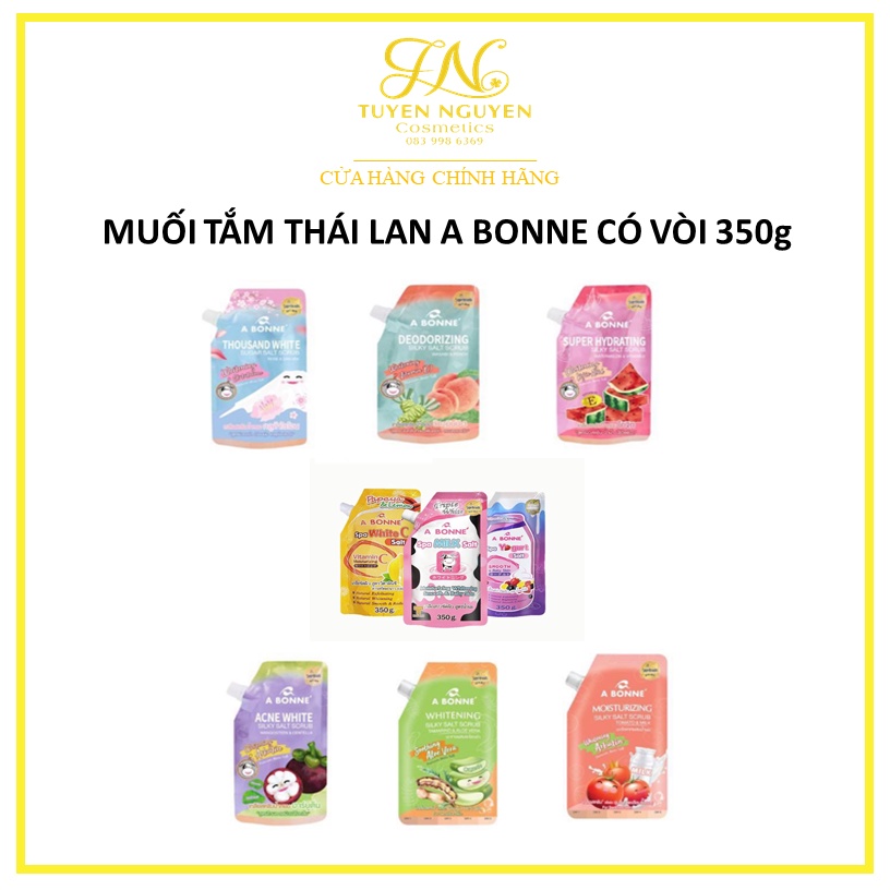 Muối tắm Thái Lan A Bonne có vòi 350g