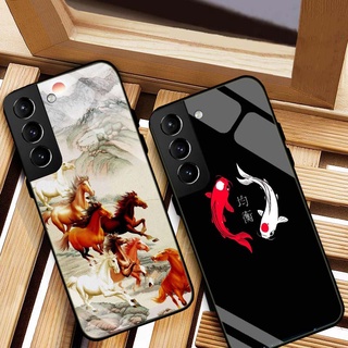  ỐP Lưng SAMSUNG S21 S21 Plus S21 FE Mặt kính cường lực Cao Cấp Sang Trọng thiết kế Độc Quyền 