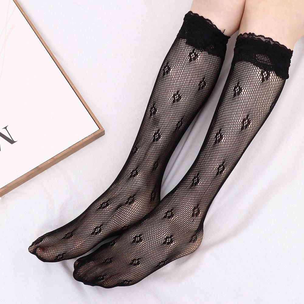 Osier1 Đôi Vớ Dài Đến Đầu Gối Phối Ren Hoa Hóa Trang Người Hầu Chất Lượng Cao