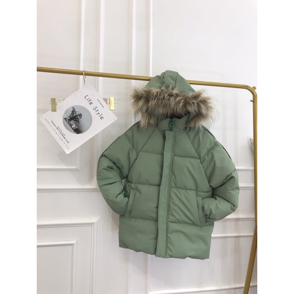 Áo phao 5 màu lông chồn - Áo khoác nữ chất phao trần lông tháo rời - LYLY STORE | BigBuy360 - bigbuy360.vn