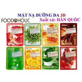 MẶT NẠ 3D Foodaholic Mask dưỡng da Hàn Quốc( lẻ 1 miếng) | BigBuy360 - bigbuy360.vn