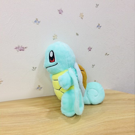 GẤU BÔNG POKEMON SQUIRTLE RÙA KINI CÓ DÂY KÉO (30 CM) GB157