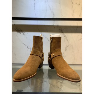 [VNBOOT - TÂN ĐỨC ] Harness boot 1:1 TOBACO ( Đế da gỗ )