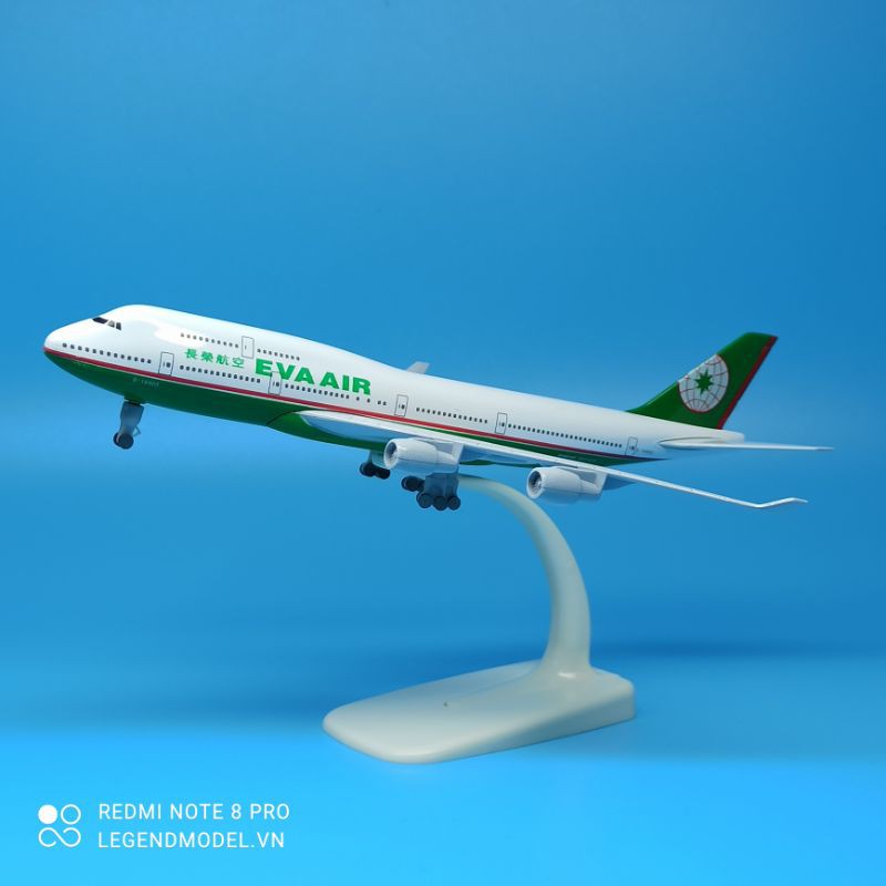 Mô hình máy bay Eva Airlines