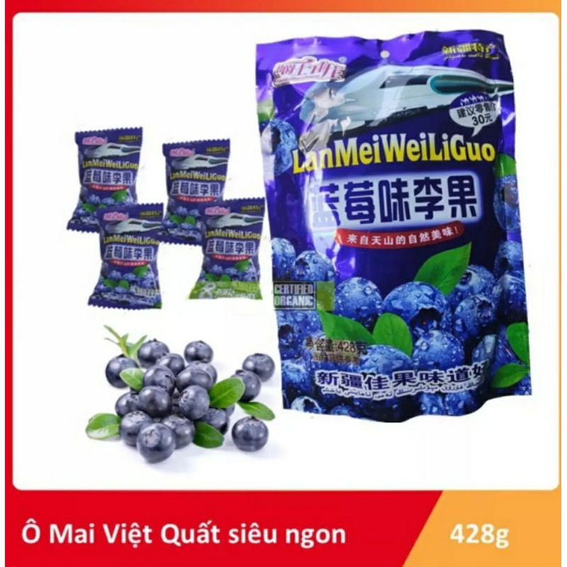 Kẹo ô mai việt quất 428g