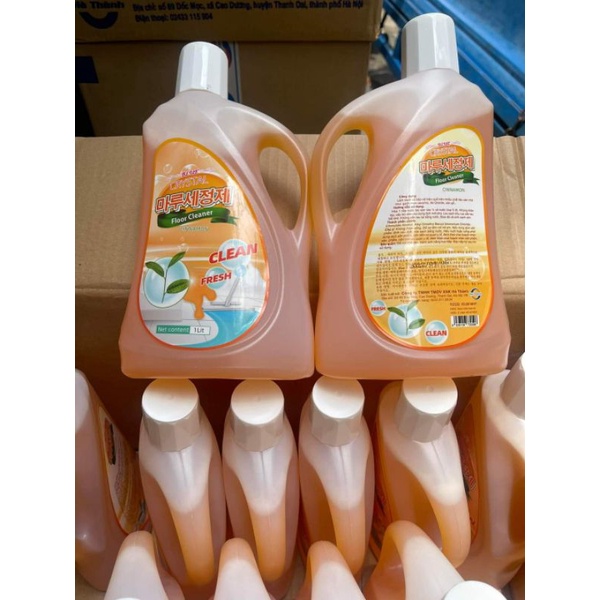 Nước lau sàn hàn quốc 1 lit..