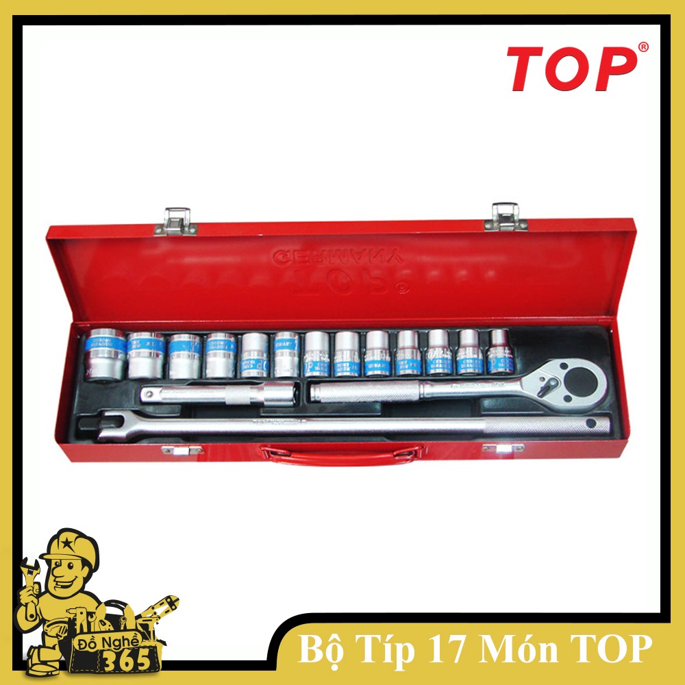 [CHÍNH HÃNG] BỘ TUÝP 17 MÓN ĐỨC LỤC HỆ MÉT – TOP