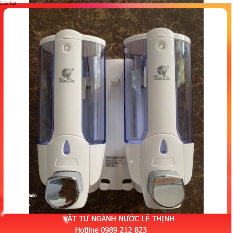 Hộp đựng nước rửa tay, dầu gội đầu xinda giá sỉ