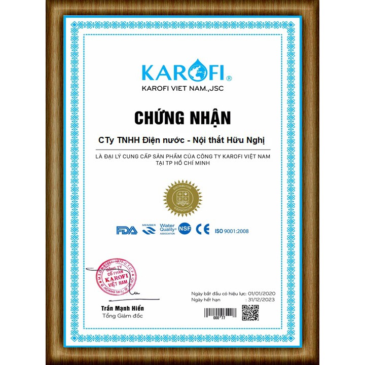 Lõi lọc nước  bộ lọc nước- Check mã QR