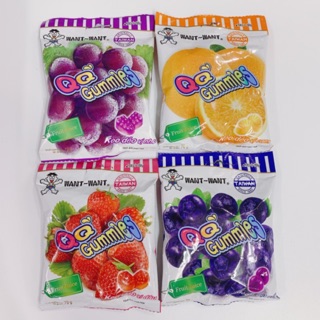 KẸO DẺO TRÁI CÂY WANT WANT VỊ CAM/ DÂU/ NHO/ VIỆT QUẤT 70G