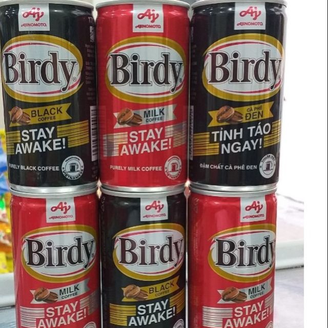 Cà phê lon Birdy 170ml
