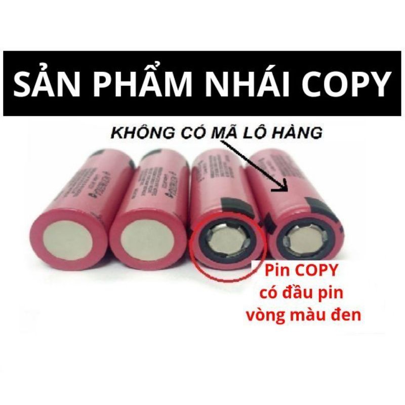 Pin 18650 3500mah Panasonic Chính Hãng