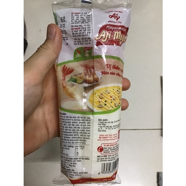 Chai xốt Aji-mayo 130g từ trứng gà tươi ngon tuyệt