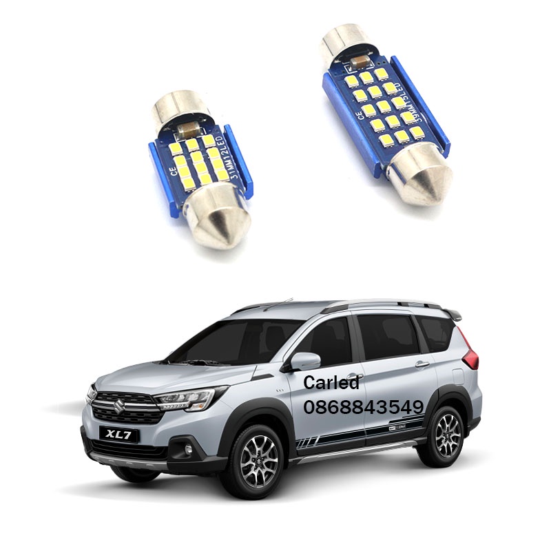 Bộ 2 led trần nội thất trước sau XL7 Ertiga 31-36mm 31-39mm