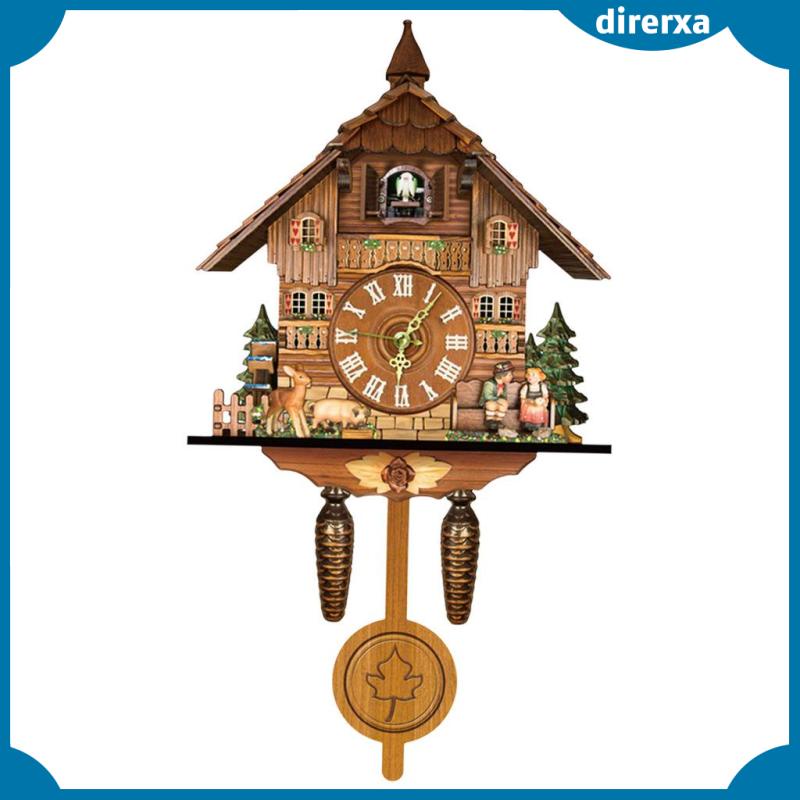 Đồng Hồ Treo Tường Bằng Gỗ Thạch Anh Tự Lắp Ráp Sáng Tạo Sử Dụng Pin