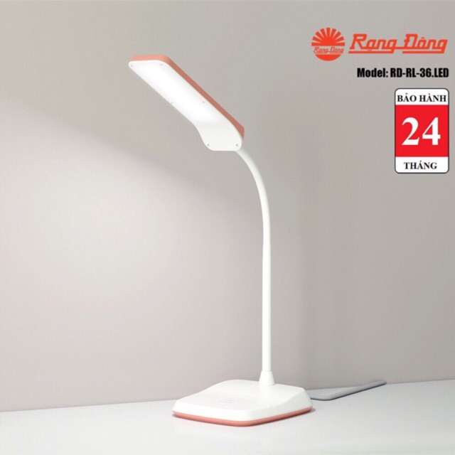 Đèn bàn LED cảm ứng Rạng Đông RD-RL-36.LED - đèn bảo vệ mắt, 4 chế độ màu ánh sáng