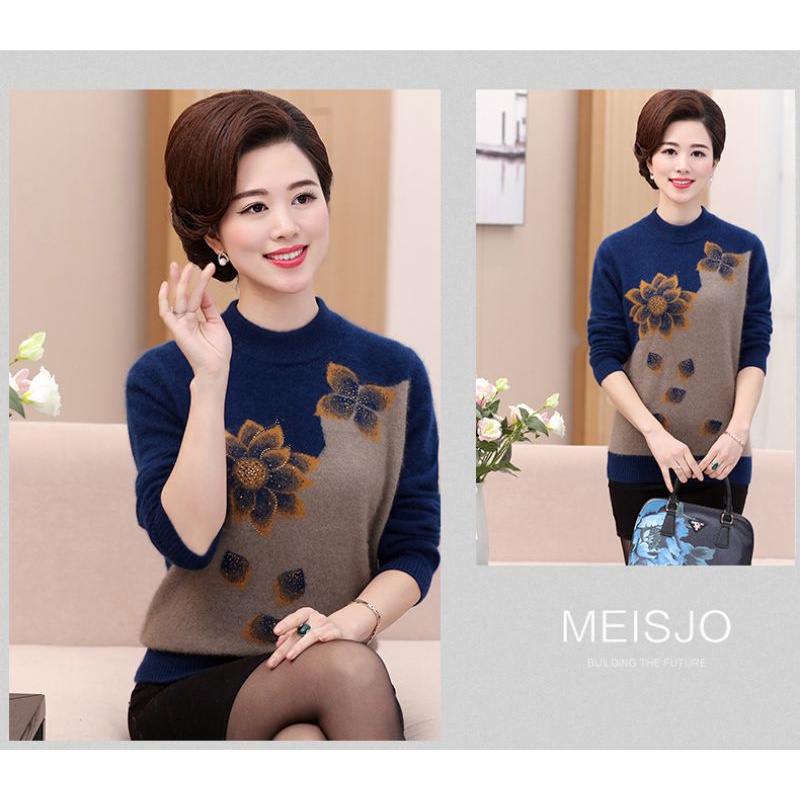 ÁO LEN TRUNG NIÊN TẶNG MẸ