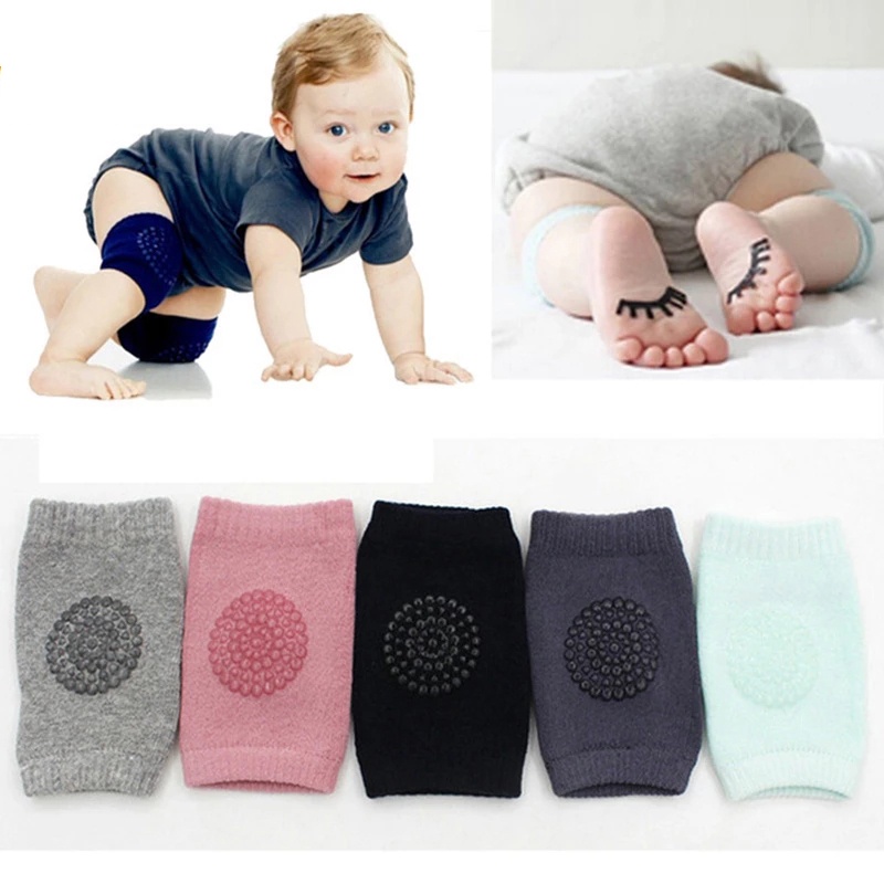 1 Cặp Miếng Đệm Bảo Vệ Đầu Gối Và Khuỷu Tay Cho Bé