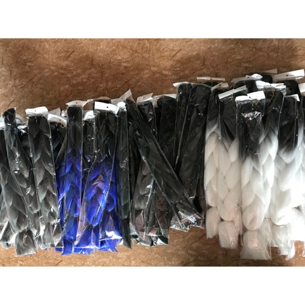 Bím tóc omber làm dreadlock, box braid, tóc nối