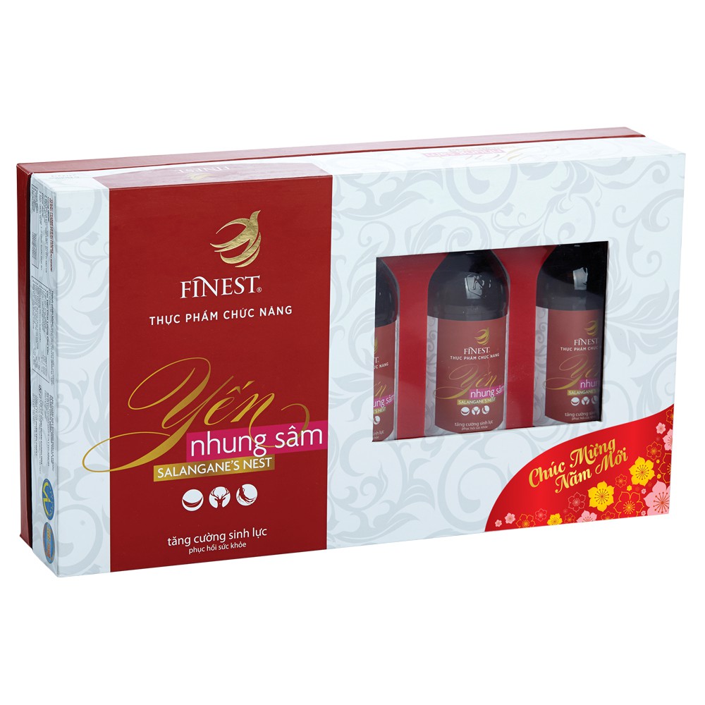 Yến Nhung Sâm Finest hộp 5 chai x 100ml-PP Sâm Yến Thái An | BigBuy360 - bigbuy360.vn