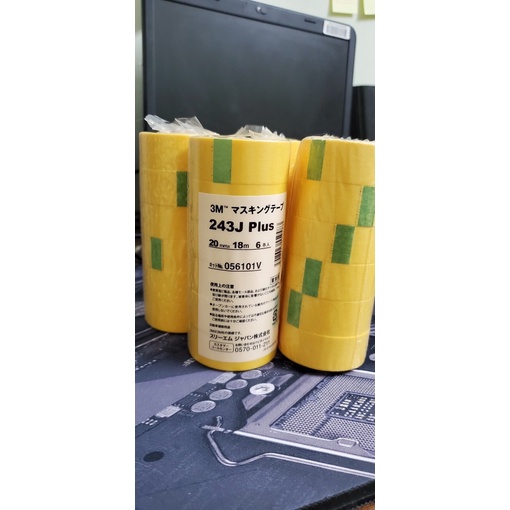 Băng keo 3M băng keo giấy Tape Mod bàn phím cơ custom - Masking Tape | Tape PCB | Cuộn 2cm x 18m