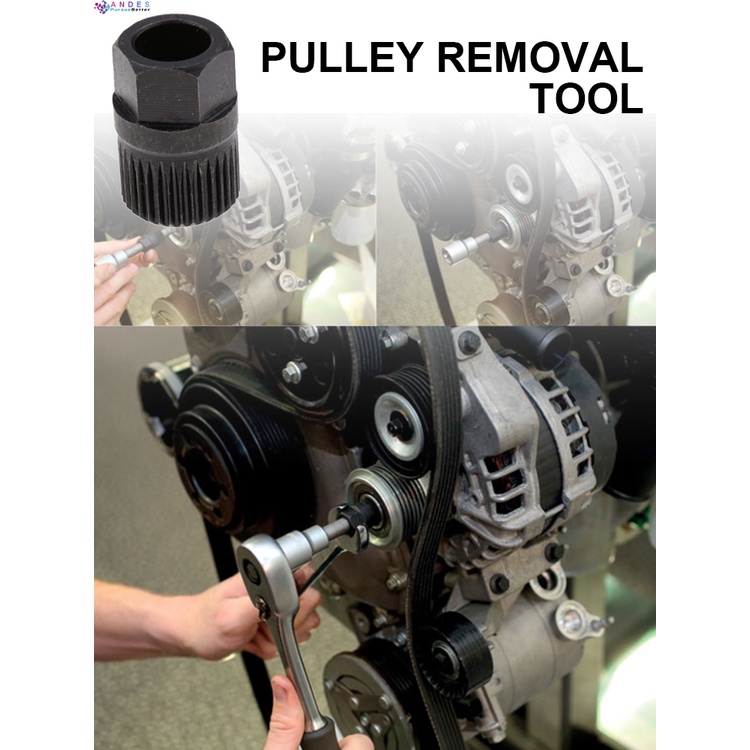 Dụng cụ sửa chữa ròng rọc bằng sắt màu đen thông dụng