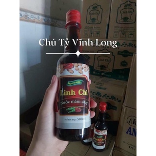 Nước mắm chay linh chi 500ml - 1 lít