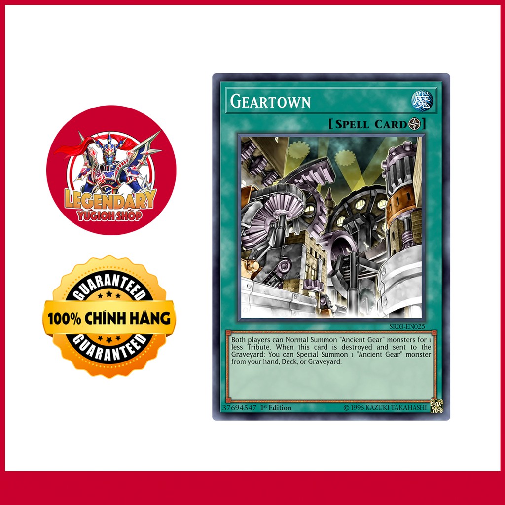 [EN][Thẻ Bài Yugioh Chính Hãng] Geartown