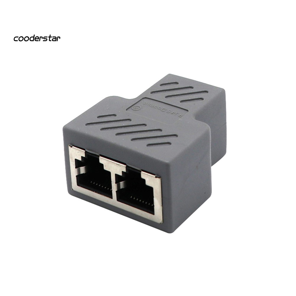 Đầu cắm tách điều hợp 2 cổng CAT 5/6/7 RJ45 LAN