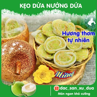 Kẹo dừa nướng dứa đậu phộng cuộn bánh tráng Cocofarm bịch 500g - Đặc sản xứ dừa