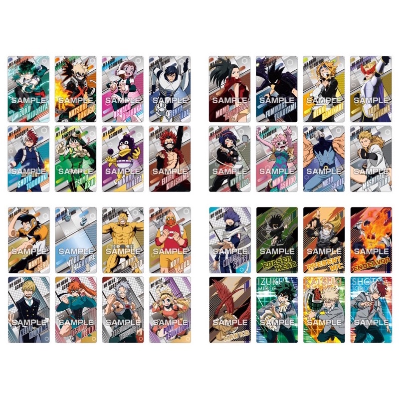 Thẻ nhân phẩm Metallic Card MHA