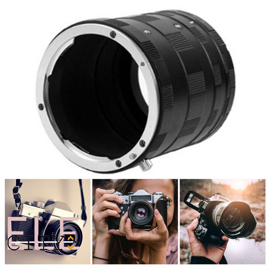 111ele} Camera Adapter Macro Extension Tube Ring for NIKON DSLR Camera Lens