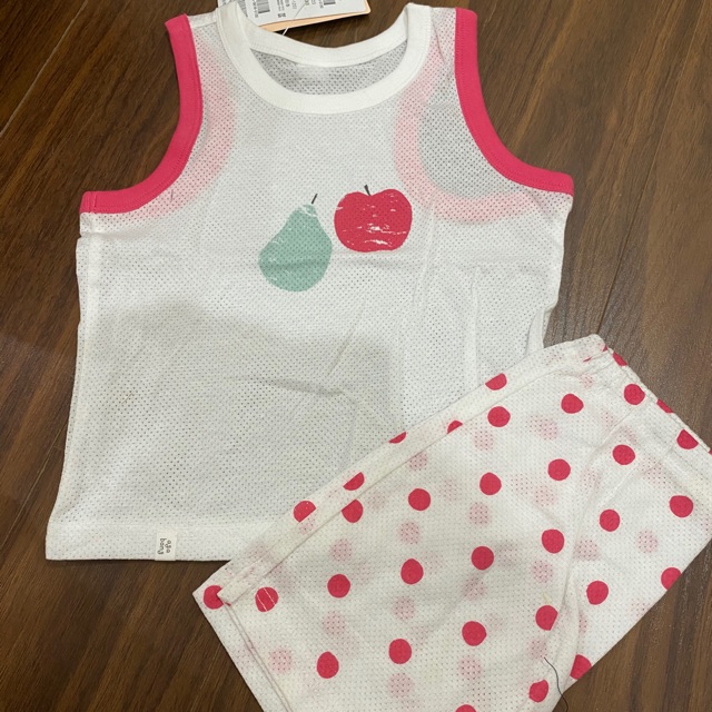 Bộ cotton lỗ xuất Hàn
