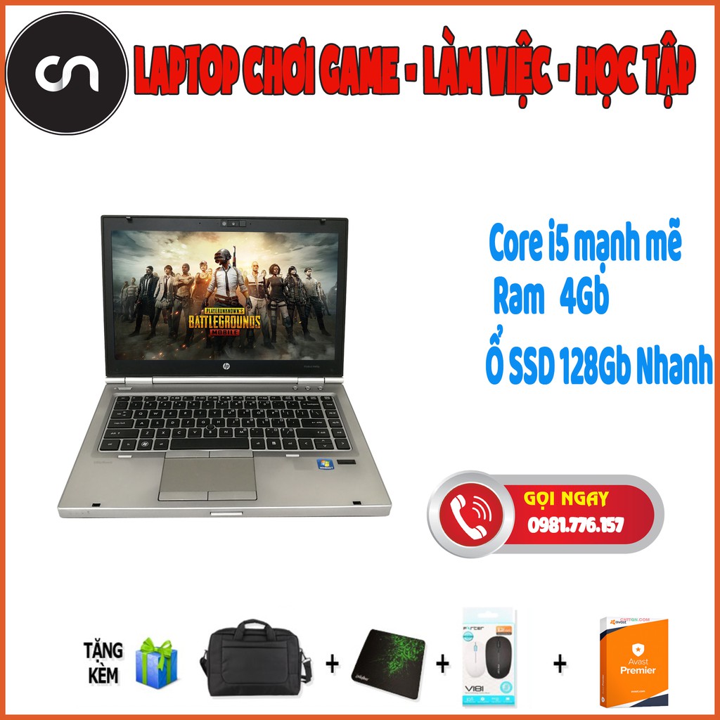 Laptop Đồ Họa . Chơi PUBG Mobile . Liên Minh .FIFA 4 ...  HP 8460 Core i5-2520m/Ram 4Gb/ SSD Siêu Tốc ,Tặng Phụ Kiện | WebRaoVat - webraovat.net.vn