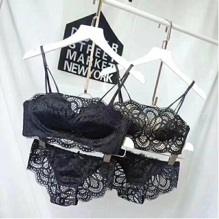 Bộ đồ lót ren đệm bàn tay không gọng nâng đẩy ngực(KÈM ẢNH THẬT) | BigBuy360 - bigbuy360.vn