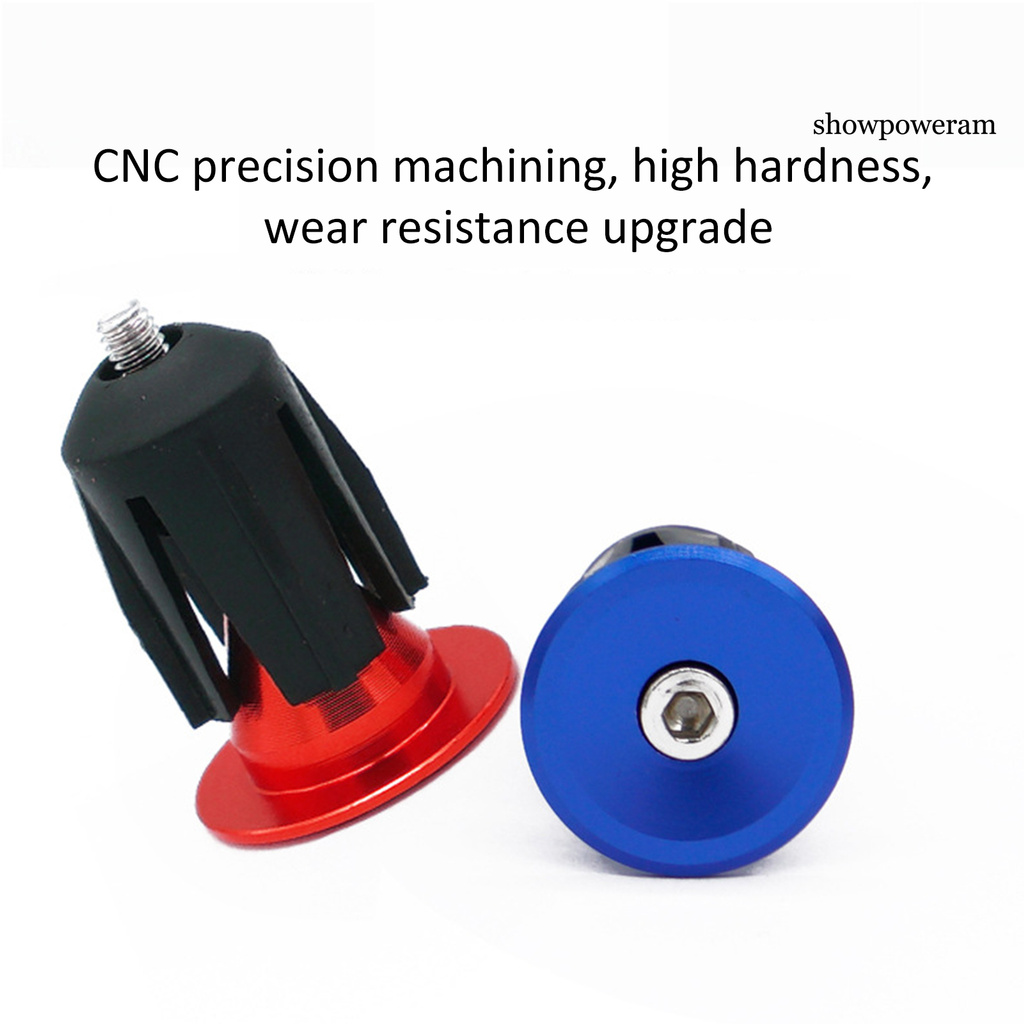 2 Đầu Bịt Tay Lái Xe Đạp Bằng Hợp Kim Nhôm Siêu Nhẹ