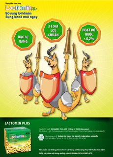 (Hàng chính hãng ,Hàn Quốc) Lactomin Plus - Men vi sinh