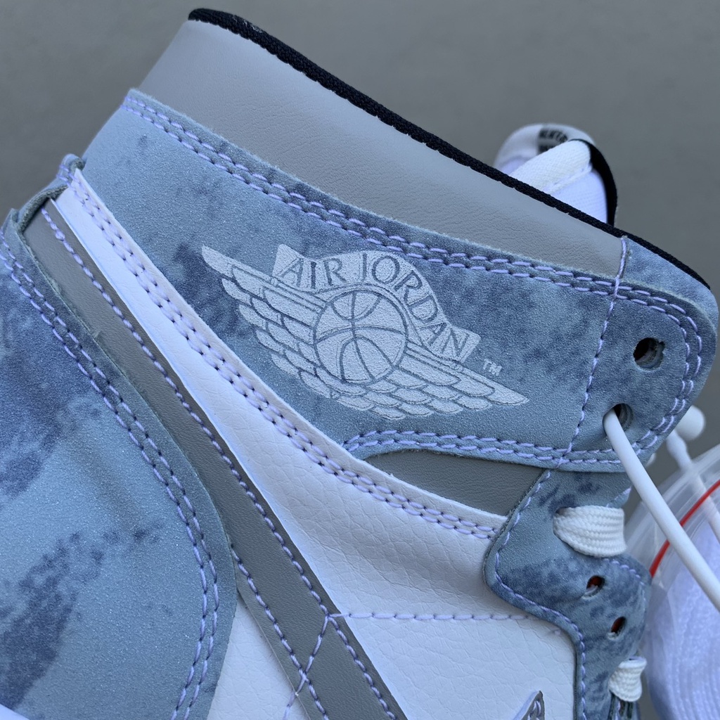 Giày Jordan 1 Retro OG Hyper Royal cổ cao, Giày thể thao nam nữ Jordan 1 Hyper Royal Xanh Loang Full Box Bill | BigBuy360 - bigbuy360.vn