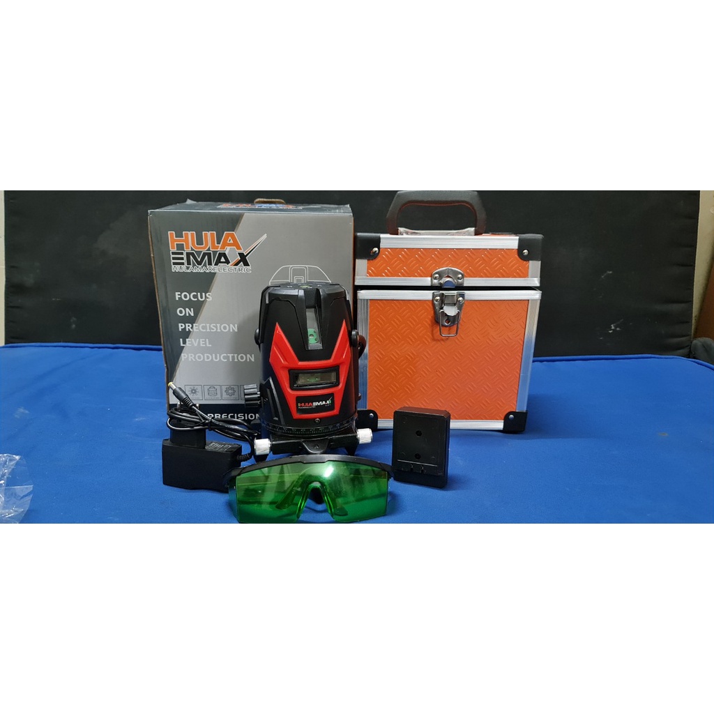 Máy cân mực,bắn cos Laser 5 tia xanh siêu sáng -Bảo hành 6 tháng