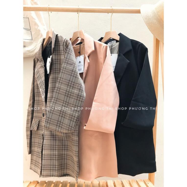 Áo blazer 2 lớp - áo vest nữ dáng rộng phong cách Hàn Quốc 2021 (hình shop chụp/sẵn) MOONMY | BigBuy360 - bigbuy360.vn