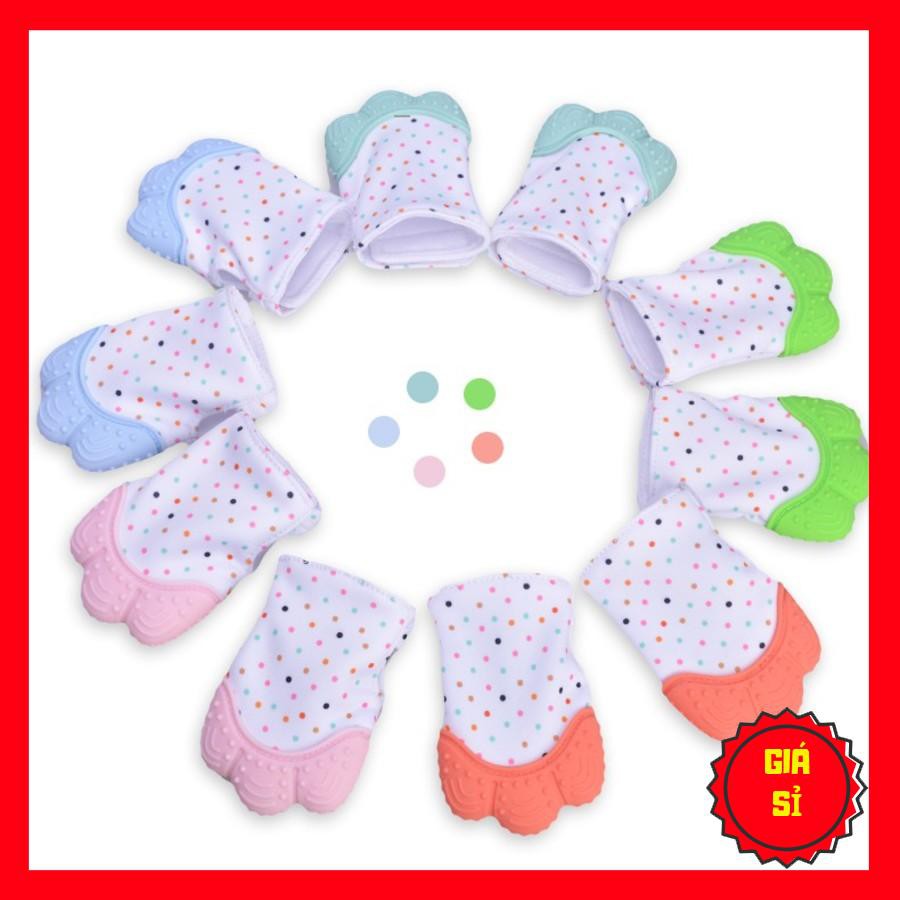 [SALE] Găng tay/bao tay gặm nướu chính hãng Teether cho bé trai bé gái