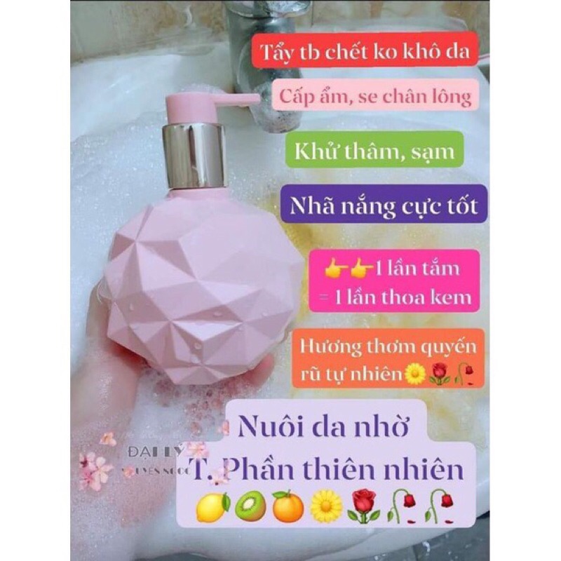 Sữa tắm trắng Pink Lady Shower 300ml