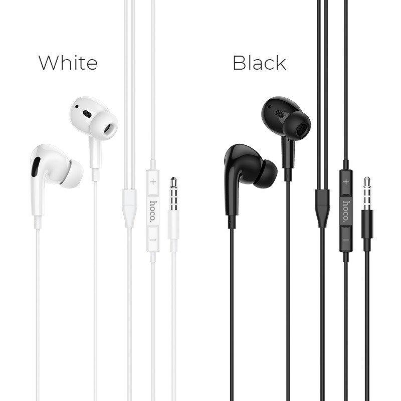 [Mã ELORDER5 giảm 10K đơn 20K] Hoco M1 Pro tai nghe iphone jac 3.5 tai nghe điện thoại Deep Bass với Mic